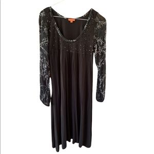 Chan Luu Black Sequin Dress